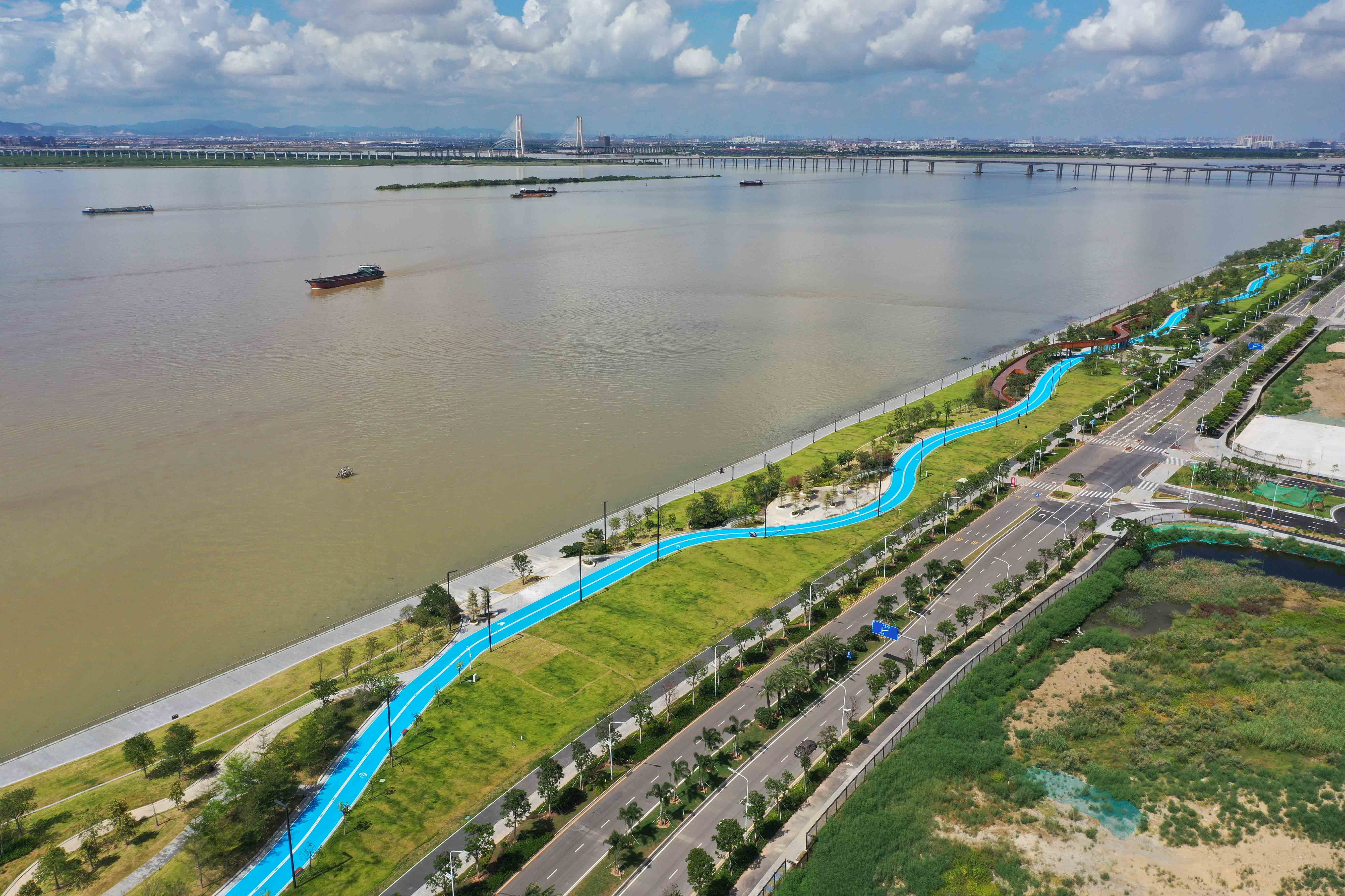 沿着碧道,玩转南沙!七大颜值爆棚碧道,安排!凤凰网广东_凤凰网