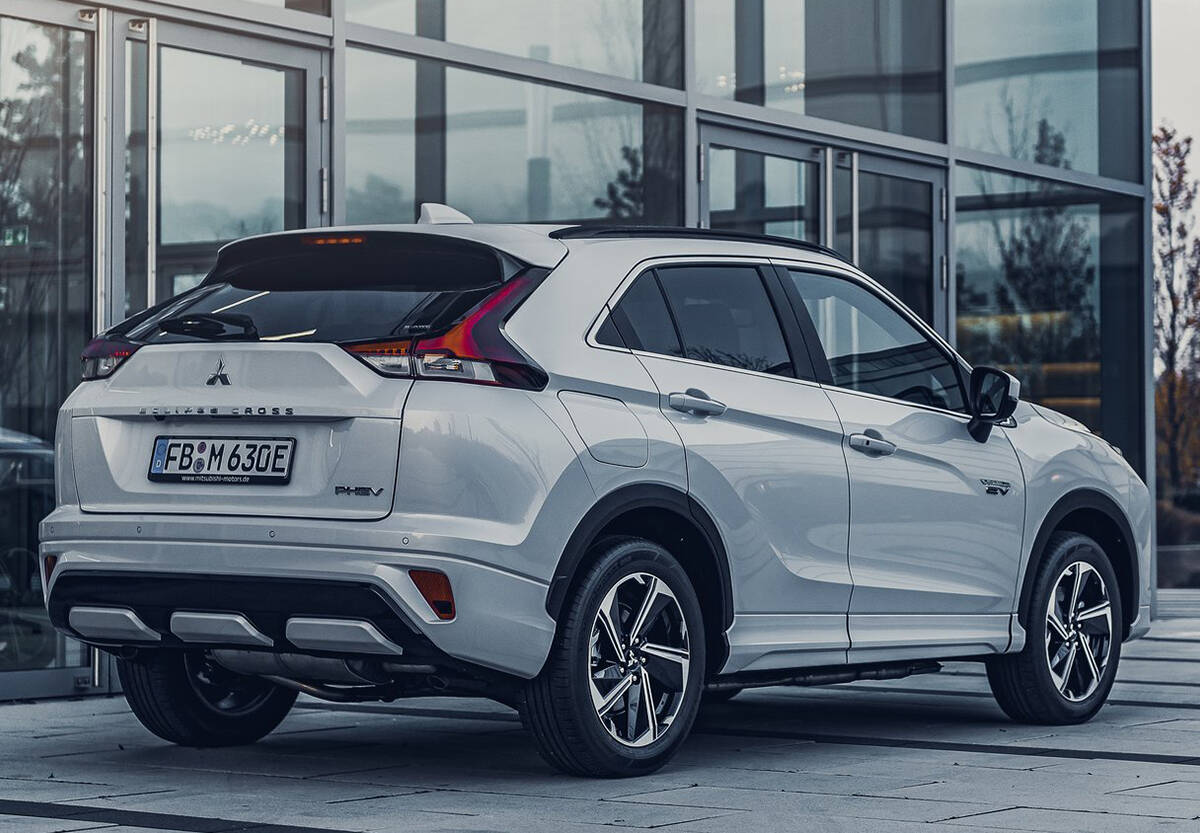 新款eclipsecross提供插混版家族化造型犀利