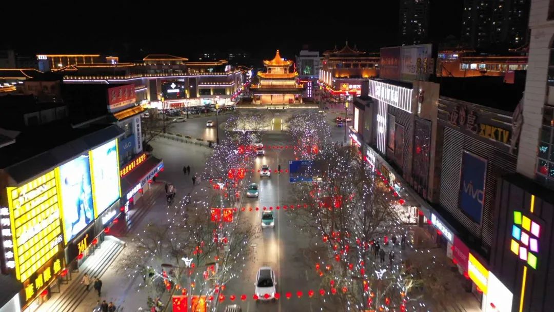 酒泉市新春彩灯集体亮相