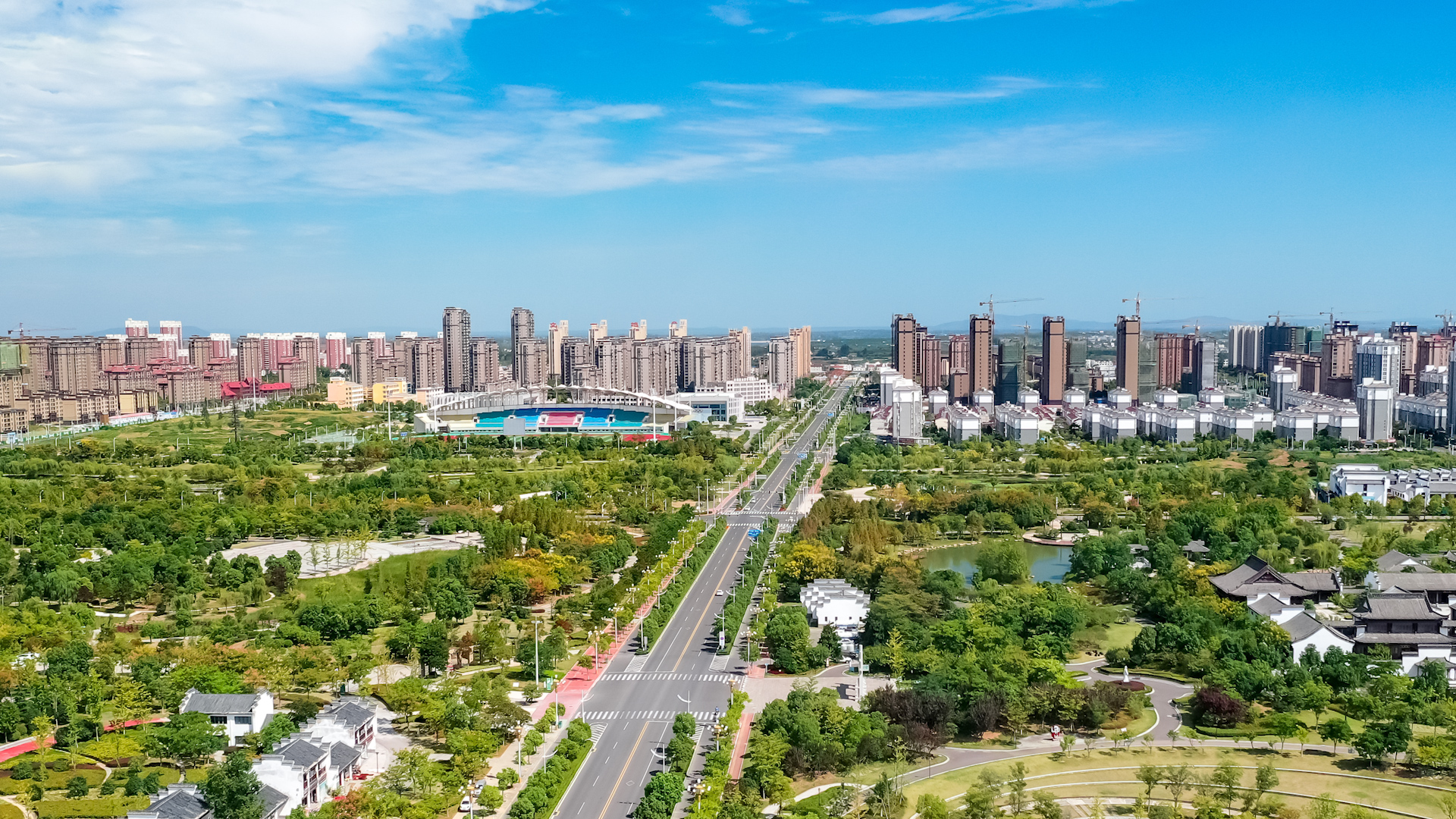 加强城乡绿化建设优化林业发展环境定远县生态建设成果丰硕