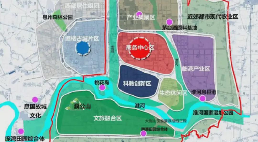 息县北环路规划图图片