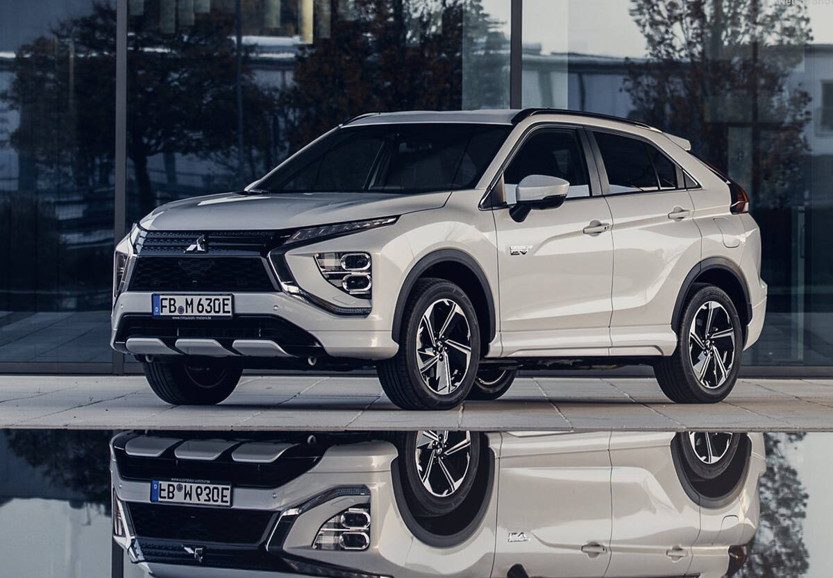 新款eclipsecross提供插混版家族化造型犀利