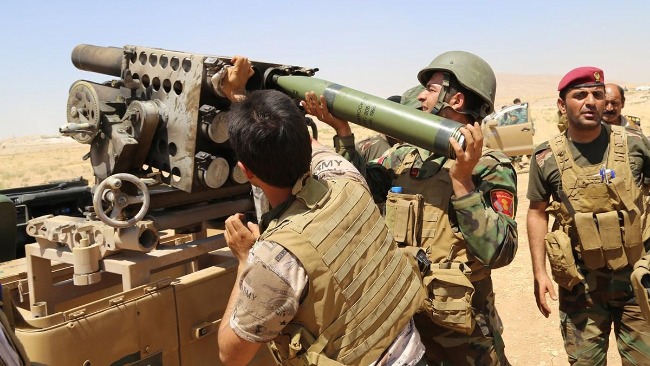 伊拉克库尔德自治区遭火箭弹袭击 致1死8伤