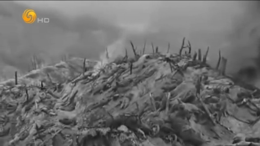 上甘岭战斗惨烈,志愿军阵地极度缺水,战士们喝血水补充能量