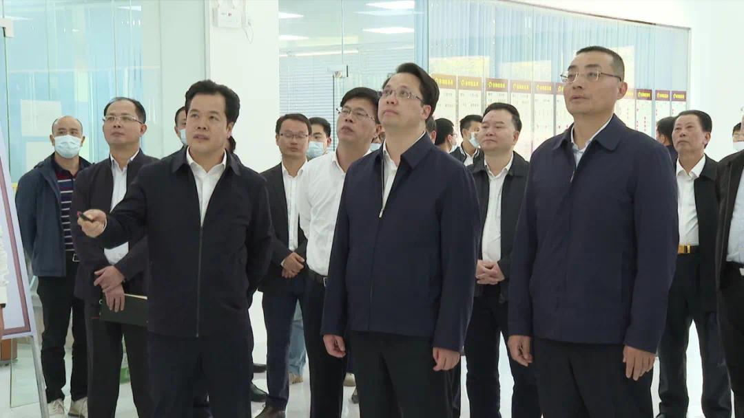 市人大常委会主任张晓强,市委副书记,市长逯峰带队到海丰县调研,就