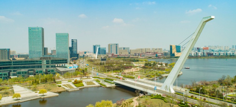 春天如约而至 走进青岛高新区澜湾艺术公园