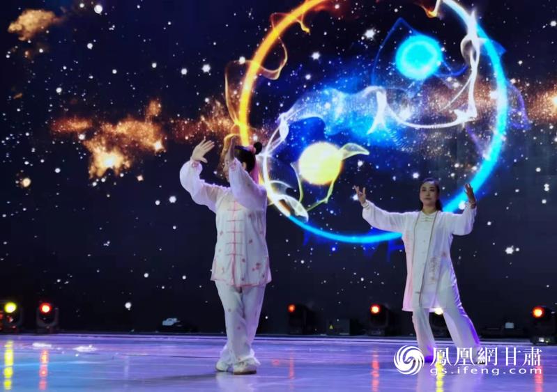 太极拳表演展示中华传统文化魅力 闫琴雯 摄