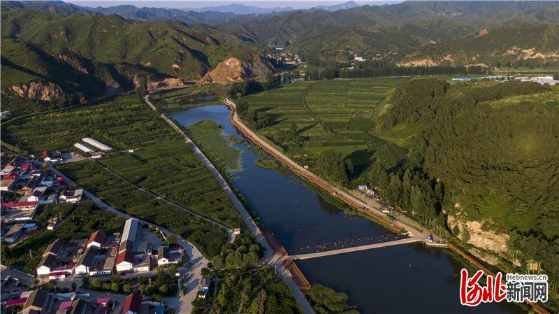 2020年7月11日，潮河两岸，绿意盎然。（资料片） 河北日报记者 田明摄