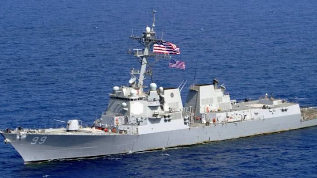 美国军舰穿越台海前都有哪些军事征兆？