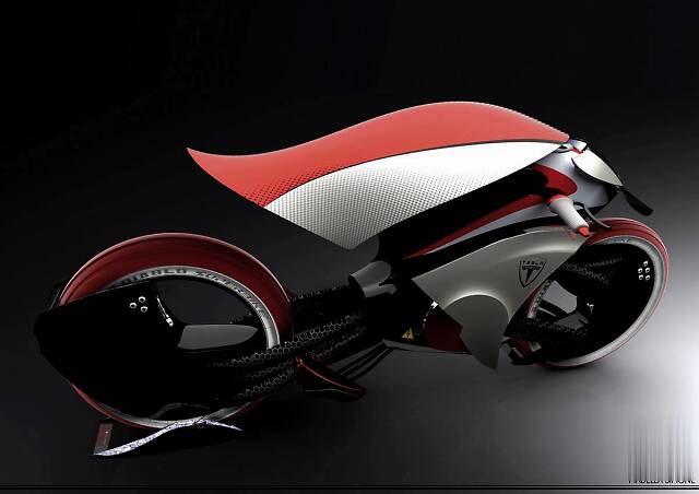 特斯拉ModelC?躺着开的电动摩托车