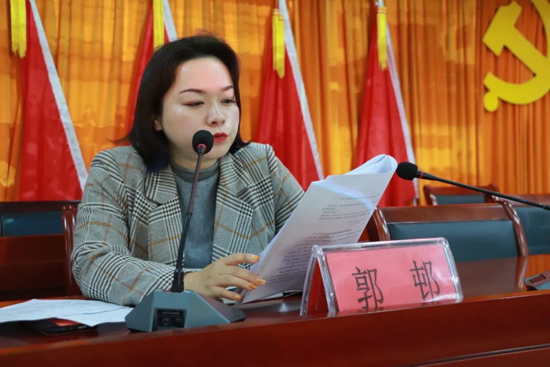 明港镇召开村居换届选举工作推进会