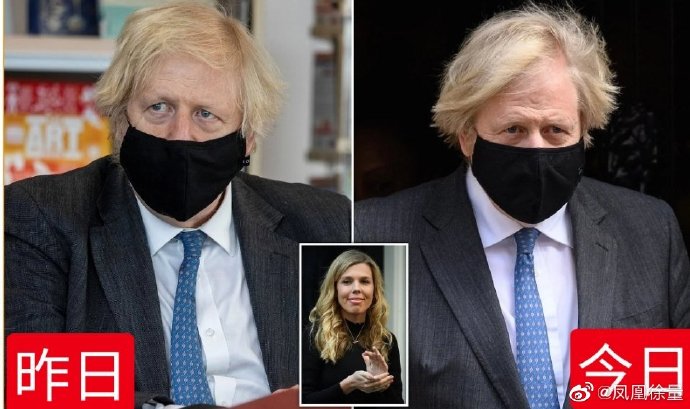 英国首相未婚妻为约翰逊理发，英媒：这也能叫理发？