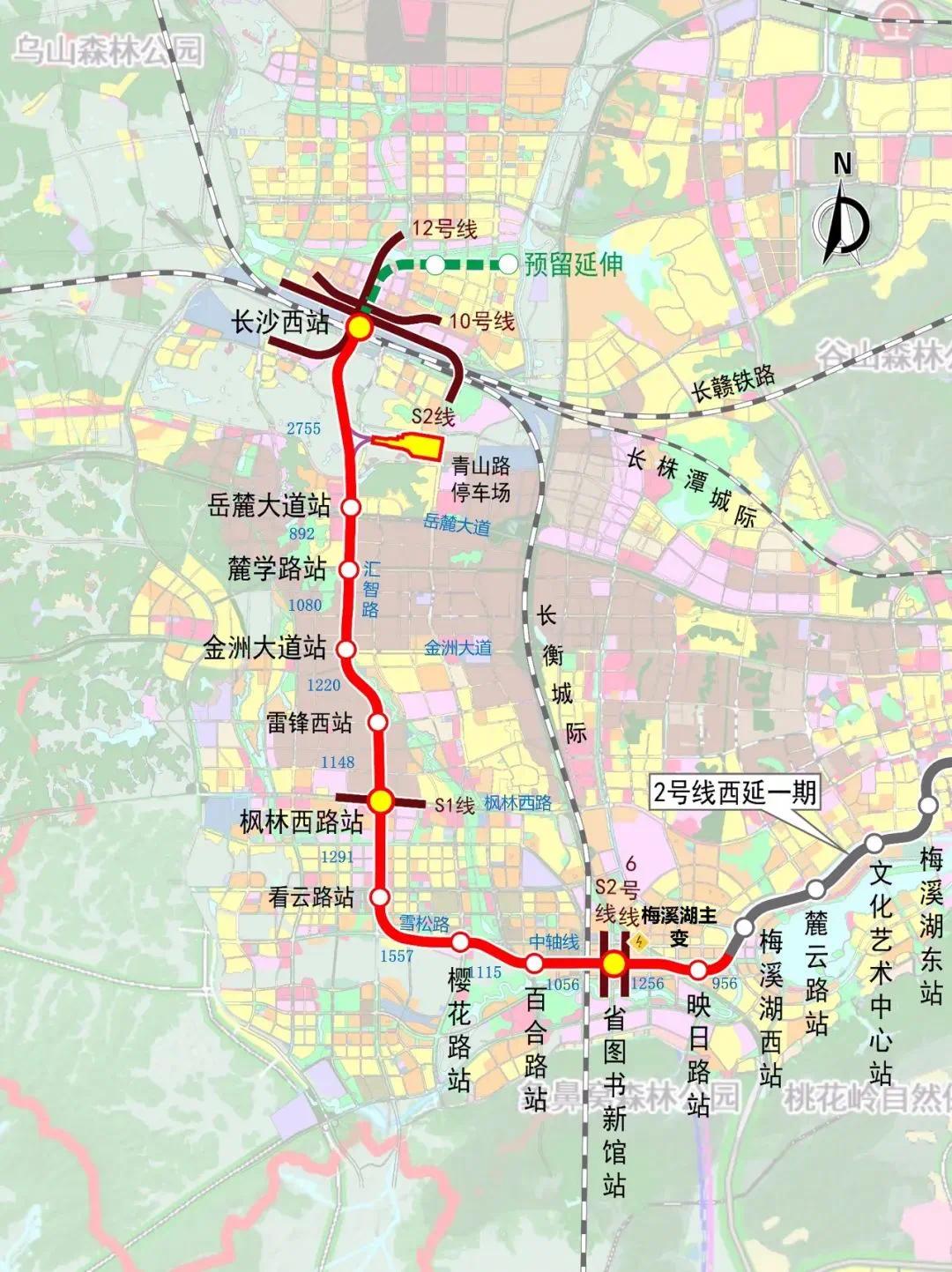 湖南長沙地鐵大爆發未來幾年還有這些線路建成通車