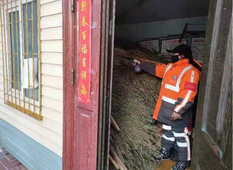 新春走基层丨“城市美容师”的默默守护