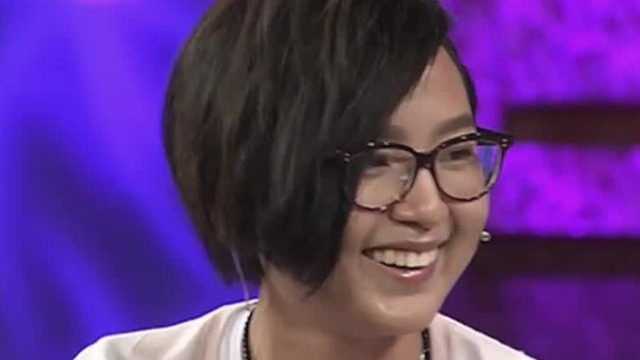 周笔畅接受鲁豫专访：刚成名时好多戴黑框眼镜的人都说和我长得像