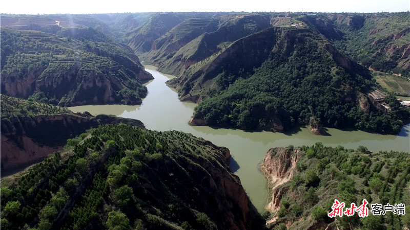 西峰区南小河沟淤地坝 新甘肃&middot;甘肃日报通讯员 秦彤华