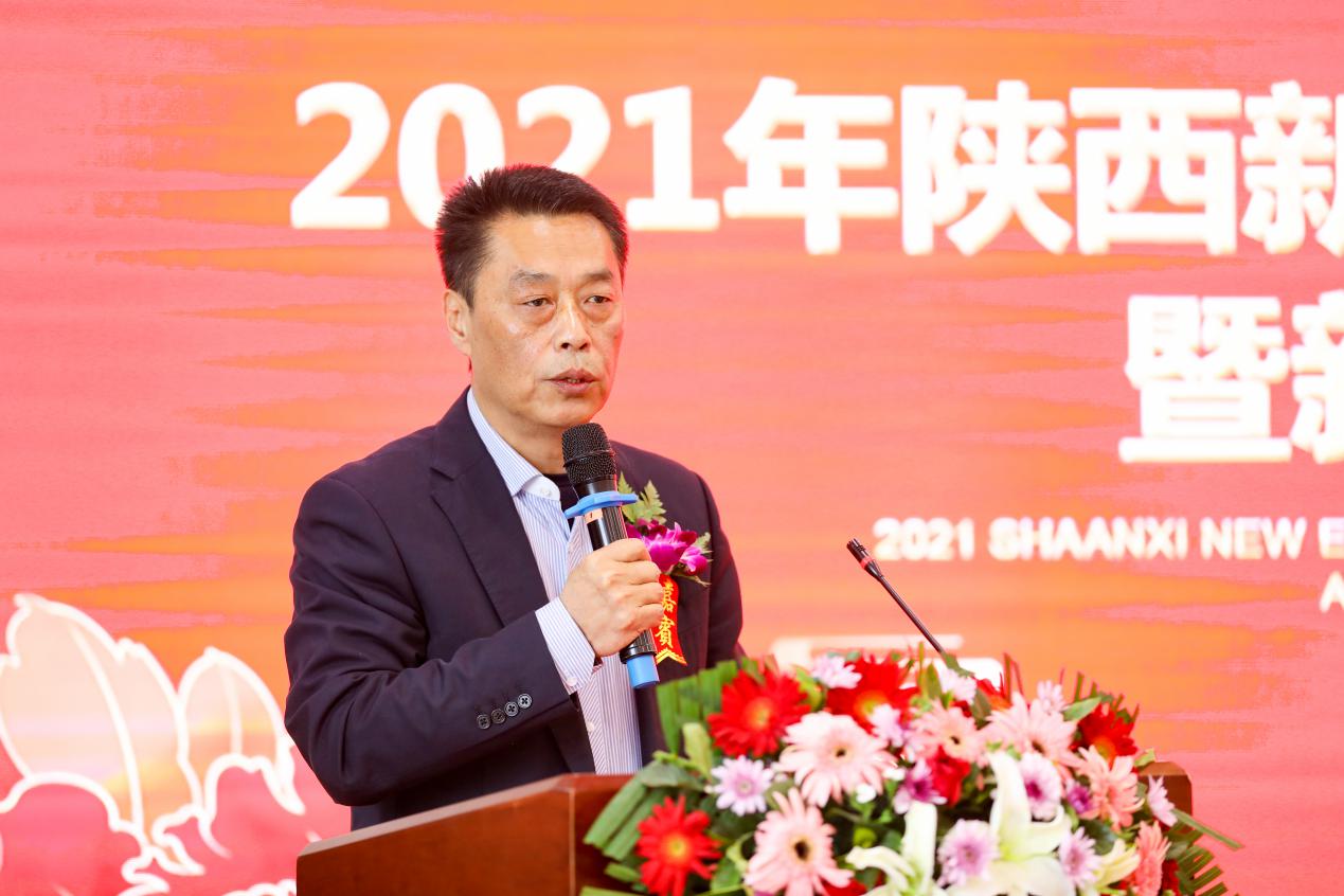 陕西烹饪协会会长、西安新东方烹饪技工学校课程总顾问杜西锋讲话