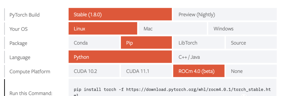 PyTorch 1.8来了！正式支持AMD GPU，炼丹不必NVIDIA-卡咪卡咪哈-一个博客