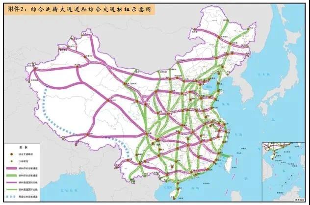 国家交通纲要规划三条跨海通道包括渤海跨海通道