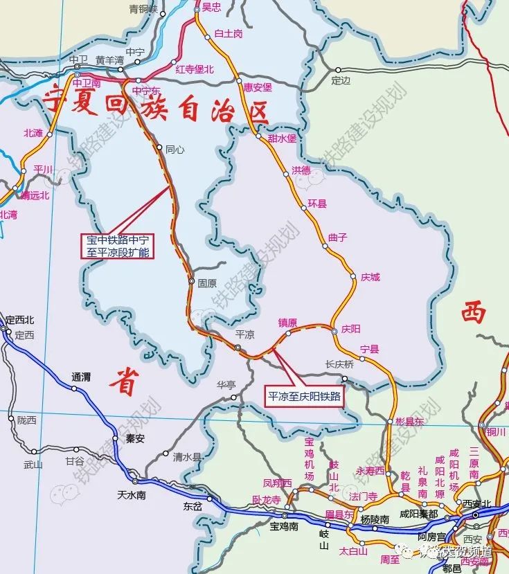 甘肃省火车线路图图片