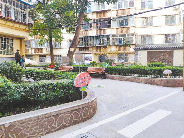 杨家园社区酒泉小院改造前后对比图。掌上兰州&middot;兰州晨报首席记者 熊园 摄