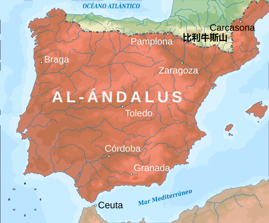 法国西班牙交界图片