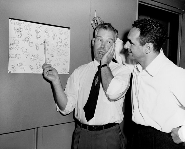 威廉・汉纳（图左）和约瑟・巴贝拉（图右） 图片来源：Norman Rockwell 博物馆