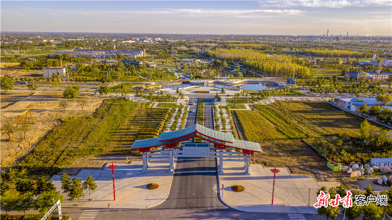 庆阳市城南海绵运动公园 新甘肃&middot;甘肃日报通讯员 陈飞