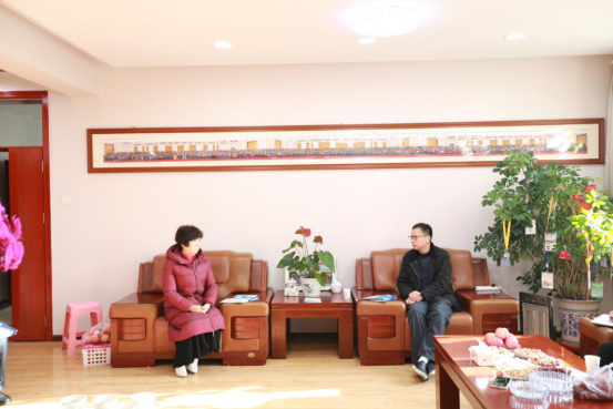 胡斌与李恺委员座谈交流