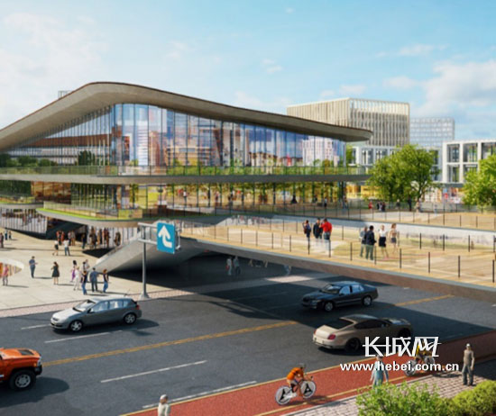 街道风貌控制效果图。