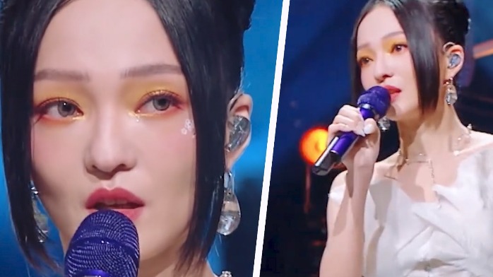 张韶涵唱长子落泪歌声坚强有力量坦言自己渴望家庭和小孩
