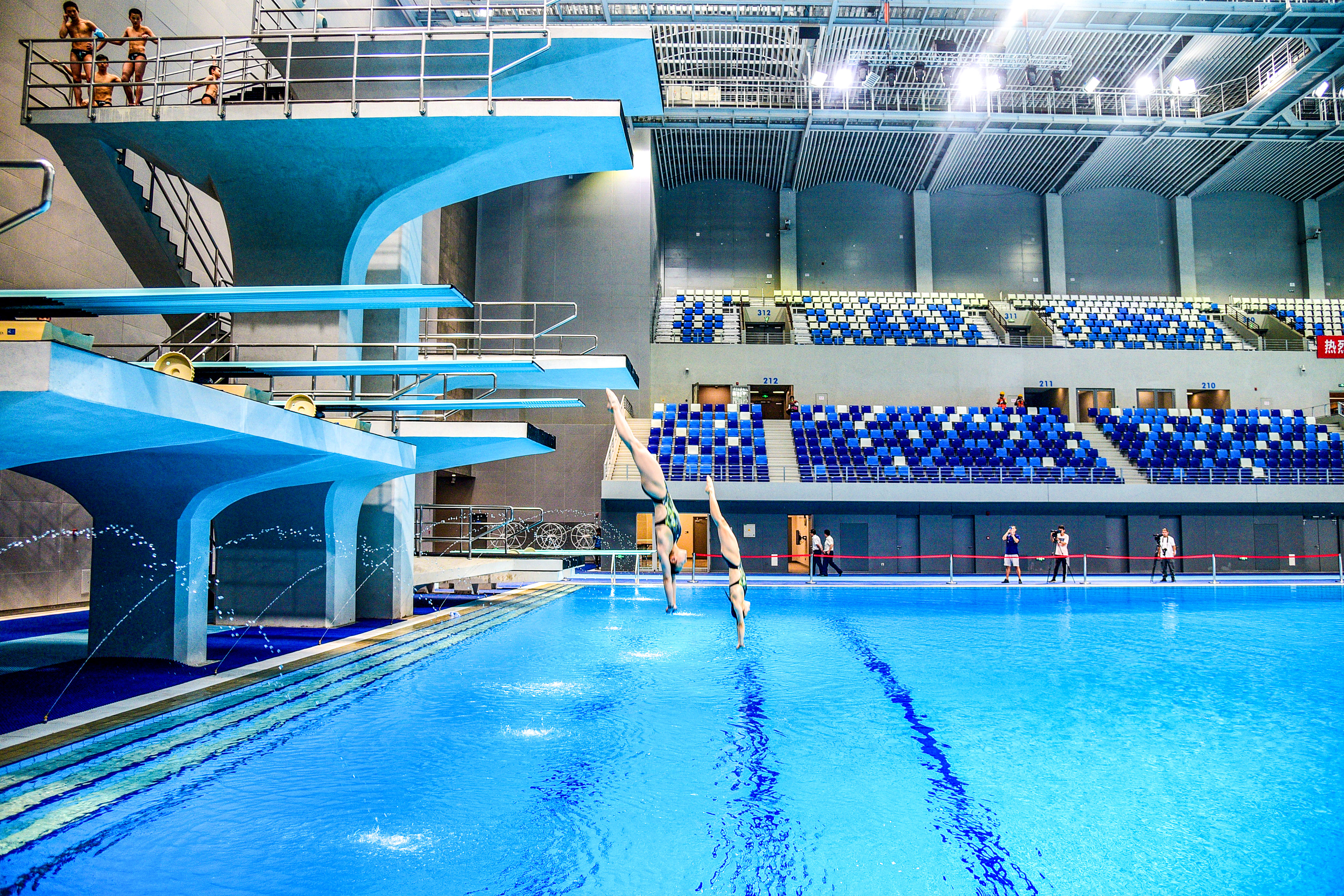 十四运跳水项目测试赛各项工作已准备就绪多方配合确保赛事圆满举办