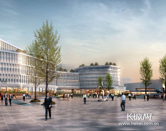 制造生产风貌区示意图。