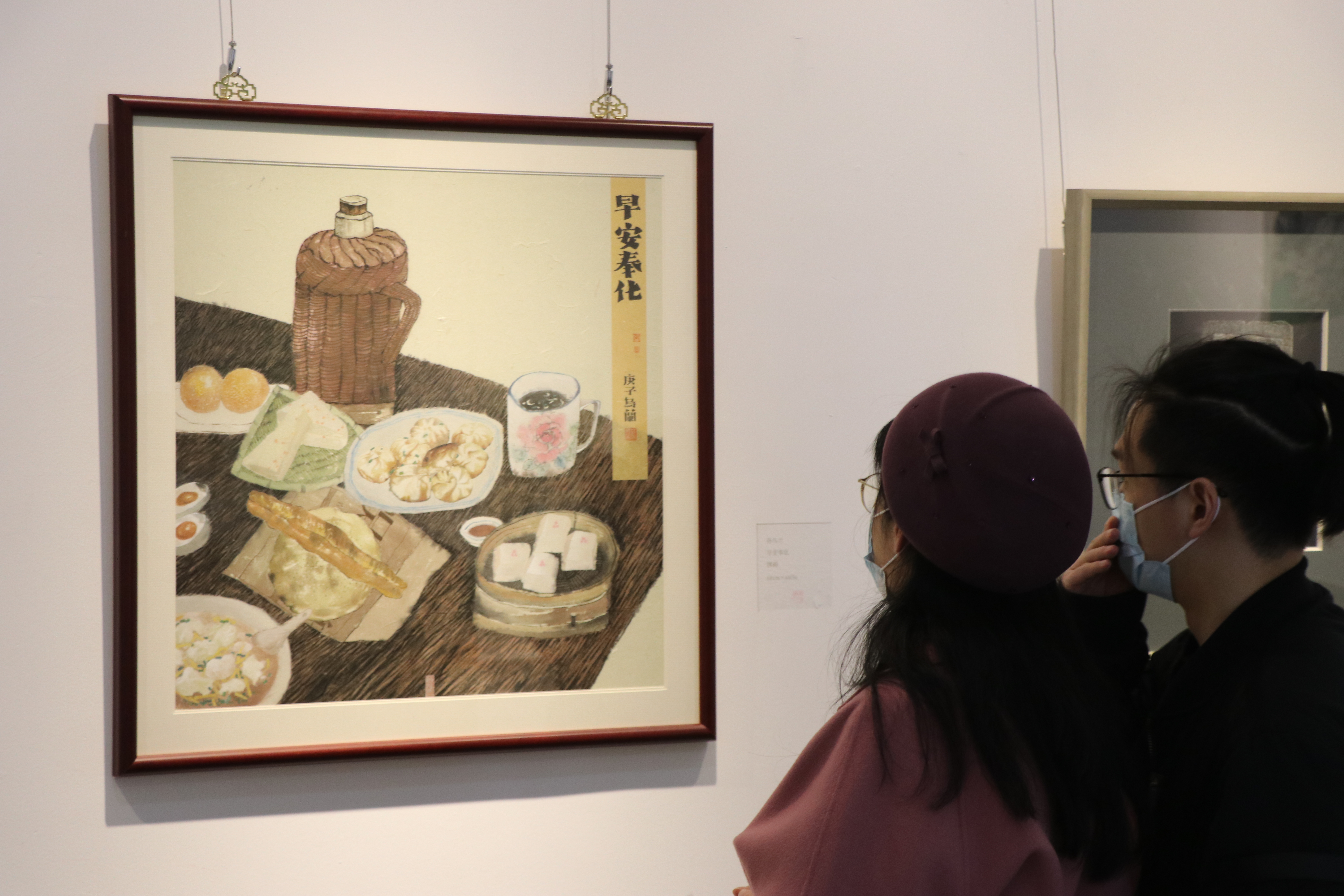 “春满翰墨香，庭室绽芳华”——宁波三地女子书画交流展开幕