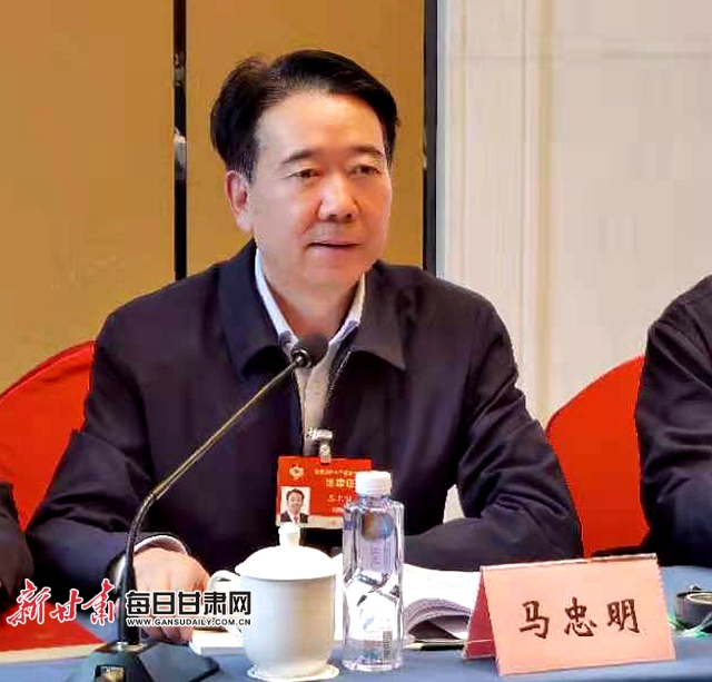 全国政协委员马忠明参加2021年全国两会