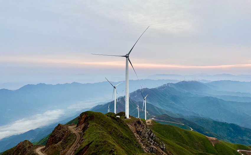 国家电投集团江西新能源分公司泰和区域风电场