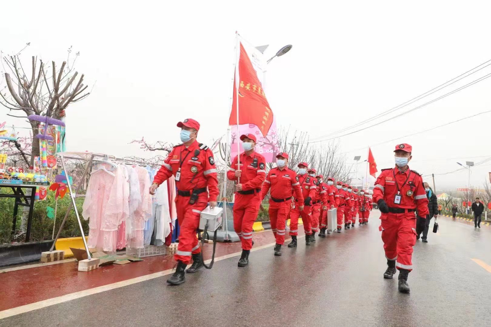 第三届西安鄠邑&middot;柳泉桃花节开幕