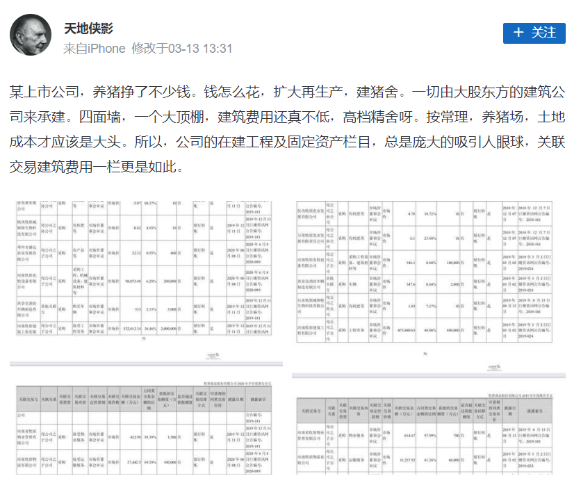 4000亿“猪茅”牧原股份财务数据被质疑 是惊天大雷？(图4)