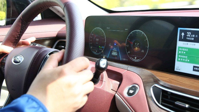 江铃福特全新领裕车机系统展示