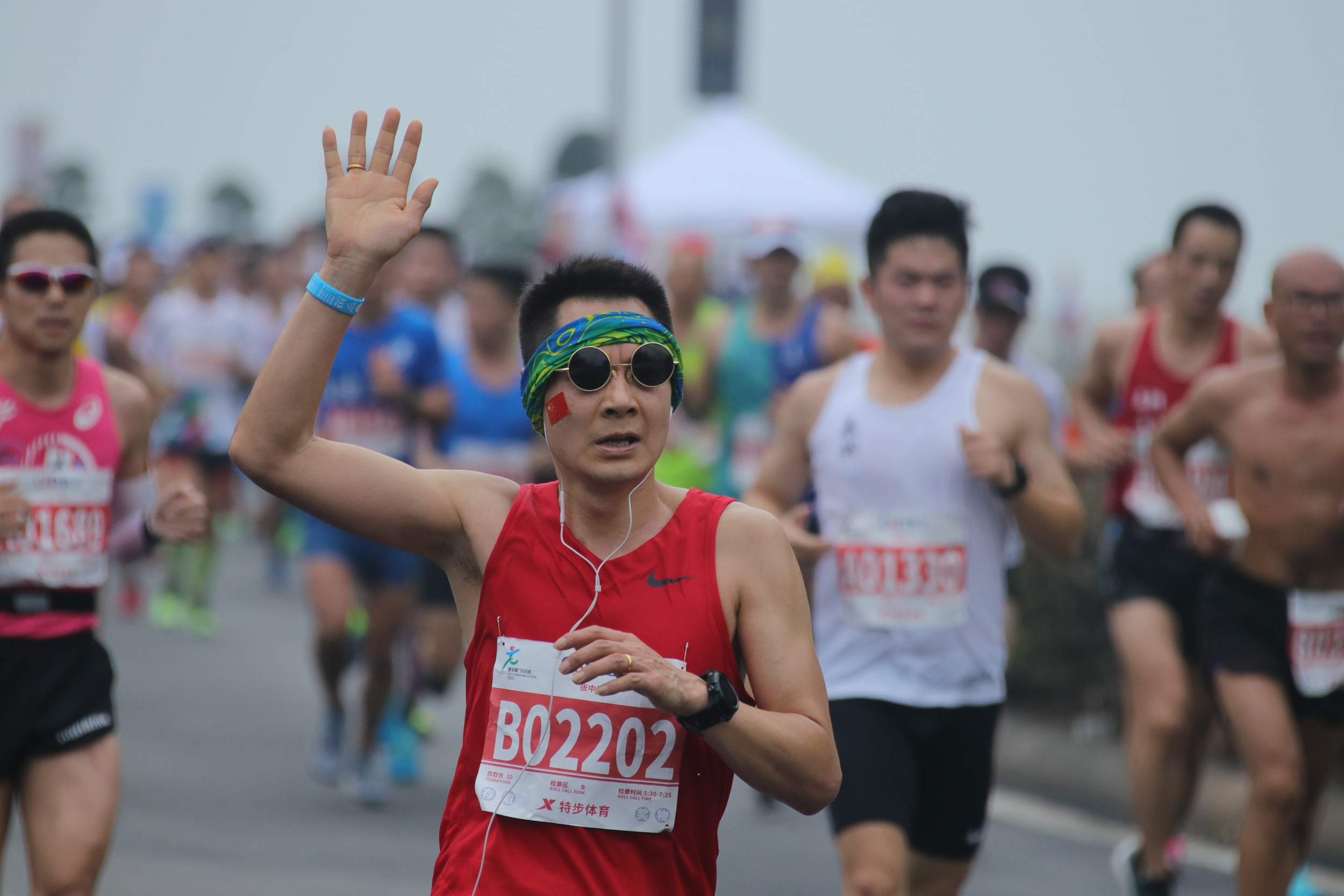 2020年厦门马拉松。