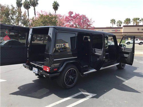 国六奔驰g63 加长5.98米b7级防弹定