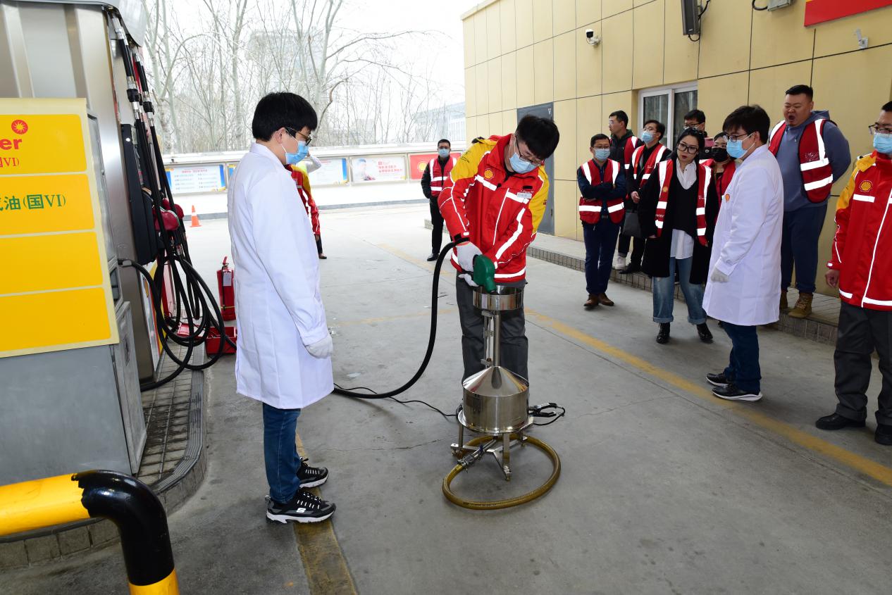 壳牌济南流动质检，为您揭晓壳牌燃油质量！