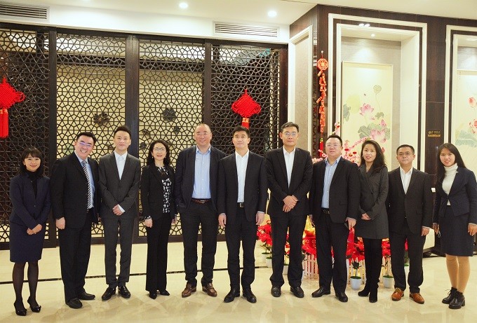 上海农商银行行长来访贝悦母婴集团，持续推进月子会所行业健康发展