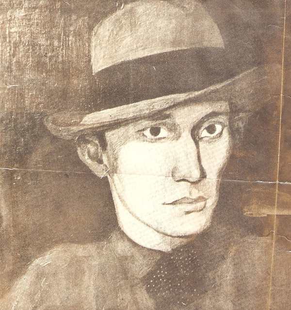 墨西哥诗人希尔韦托&middot;欧文（1904年5月13日-1952年3月9日）画像