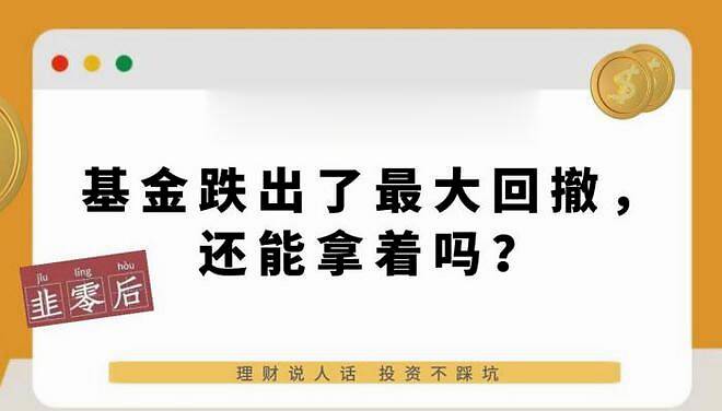 基金人到底有多惨？亏损50％，要涨一倍才能回本！跌出最大回撤，还能拿着吗？