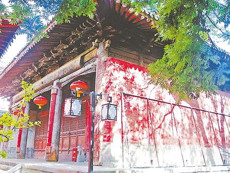 纪信祠正殿（本版图片均为资料图）