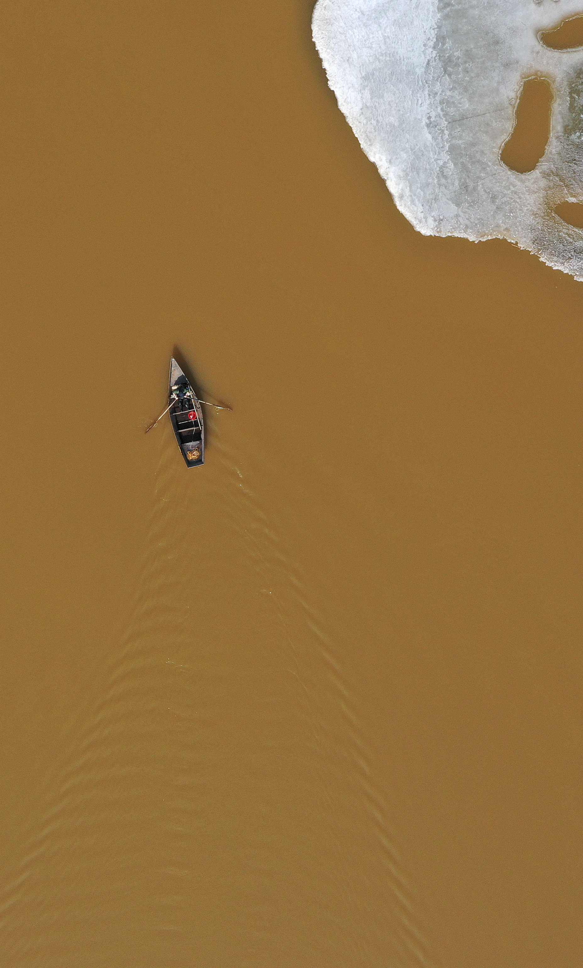 松花江暖意融融 凤凰网