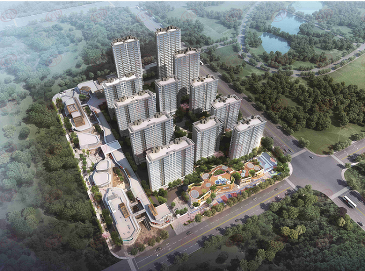 300万高新龙湖cbd住宅项目启动验资放风价24万㎡