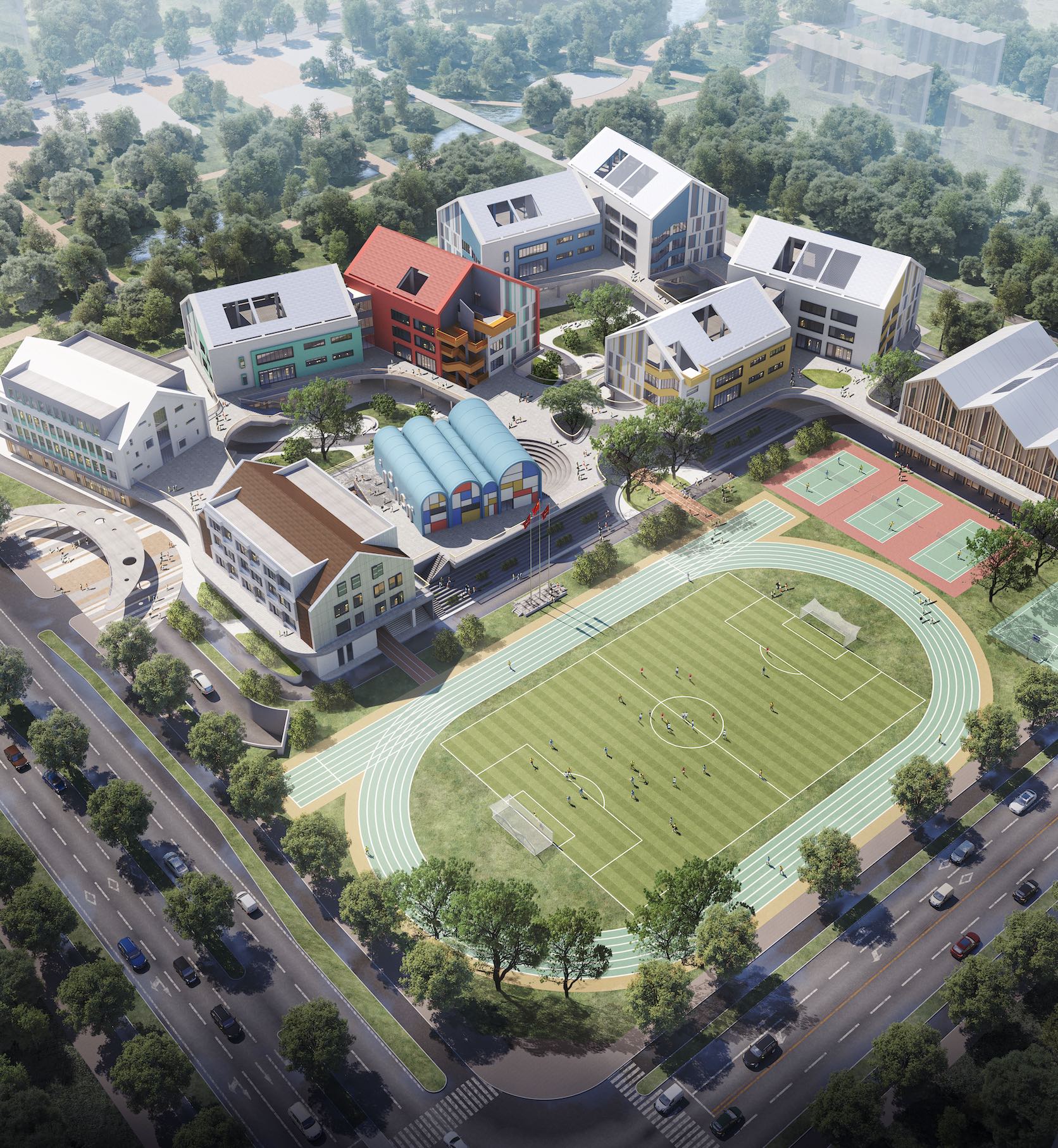 华侨城空港国际小镇想象的可能一座城市的理想提速