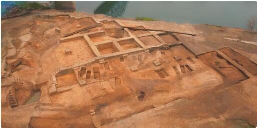 郭元咀遗址局部。(本文图片由湖北省文物考古研究所提供)